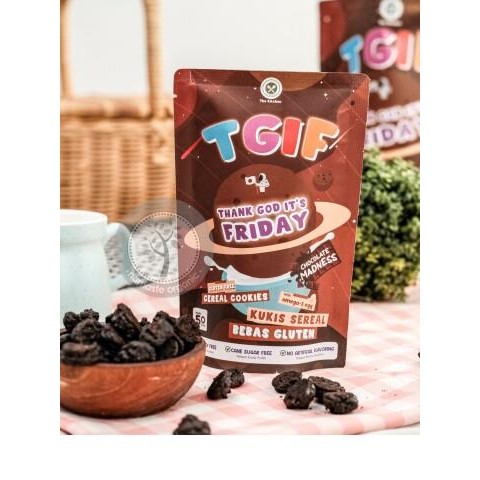 

Tgif Cereal Cookies Gluten Free - Chocolate Madness 50Gr