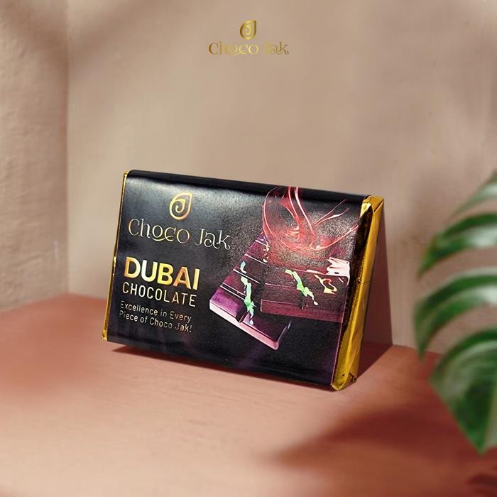 

Coklat Dubai Viral Choco Jak 80 Gram Coklat Viral Kacang Pistachio Enak Dan Lezat Snack Cokelat