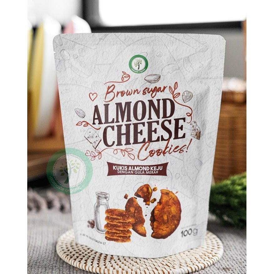 

Brown Sugar Almond Cheese Cookies 100Gr