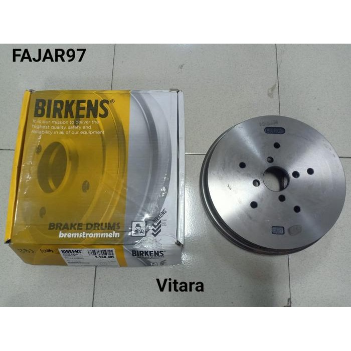 Tromol Belakang Brake Drum Rear Suzuki Vitara/Escudo/Sidekick