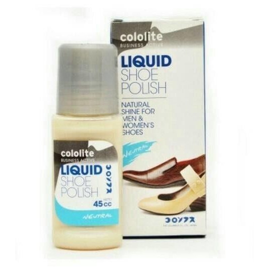 (Allthebest) Cololite - Semir Sepatu Cair Netral / Liquid Shoe Polish Neutral