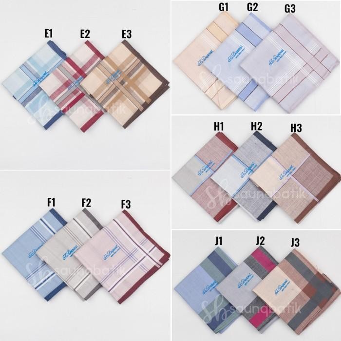 (Allthebest) Sapu tangan pria / saputangan pria katun / handkerchief
