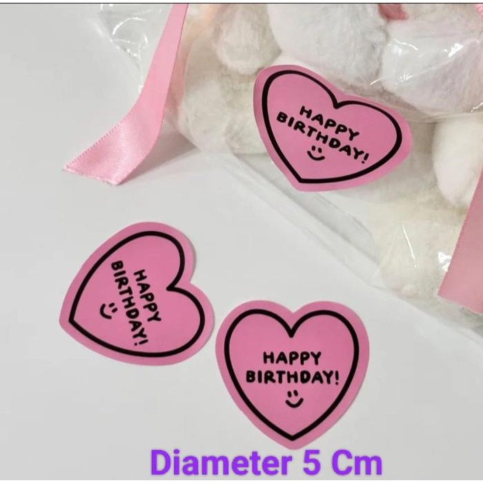 

30 Pcs - Stiker Sticker HAPPY BIRTHDAY
