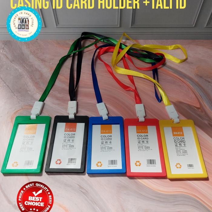 

Gantungan Kartu Id Card Plate/Tali Badge Id Card Nylon