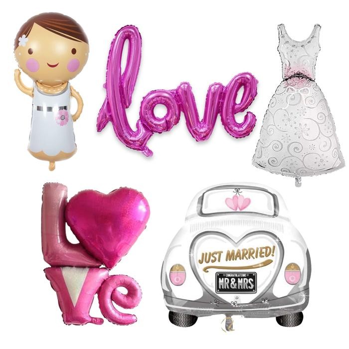 

Terlaris Scoop Balon Foil Love & Wedding SALE