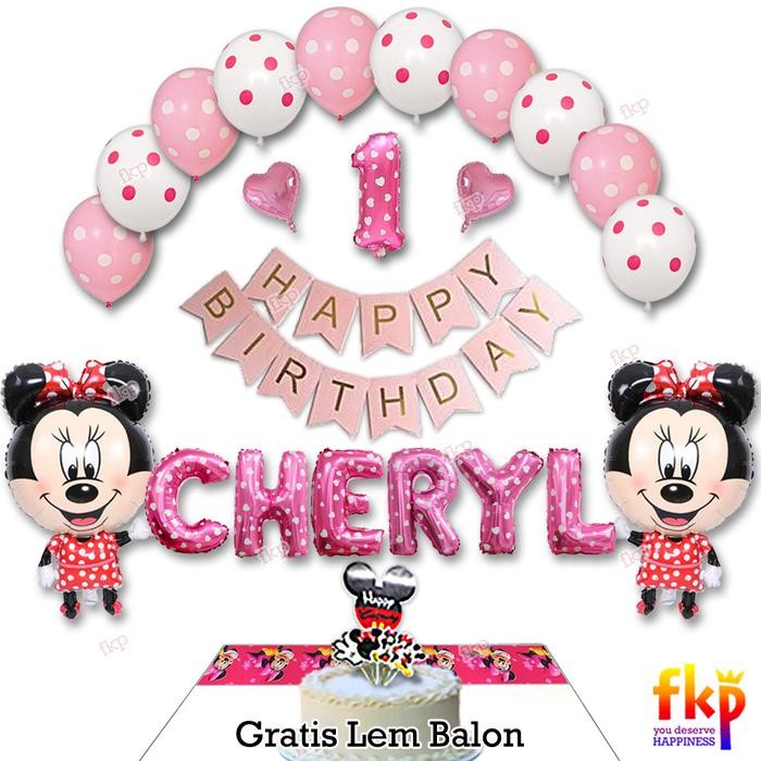 

Terlaris Paket Dekorasi Balon Minnie Dekorasi Ulang Tahun Anak Perempuan - A SALE