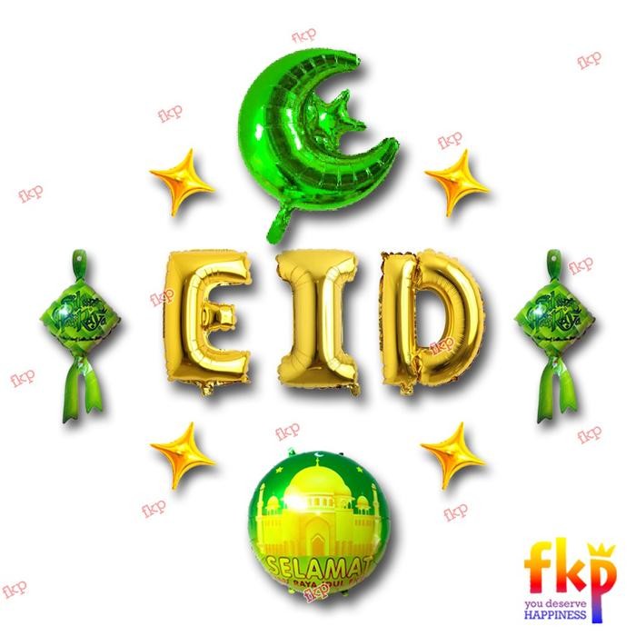 

Terlaris FUNKIDSPARTY Paket Dekorasi Balon Simple Idul Fitri 1-Hiasan Ramadhan SALE