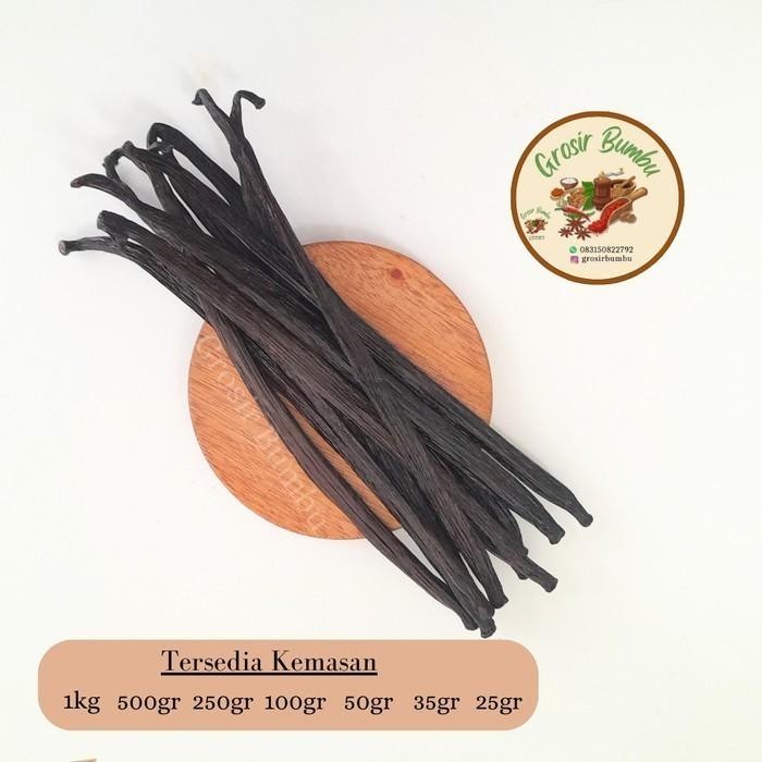 

Lecy.store2 Vanilla bean 35gr / panili / vanilla kering / vanili