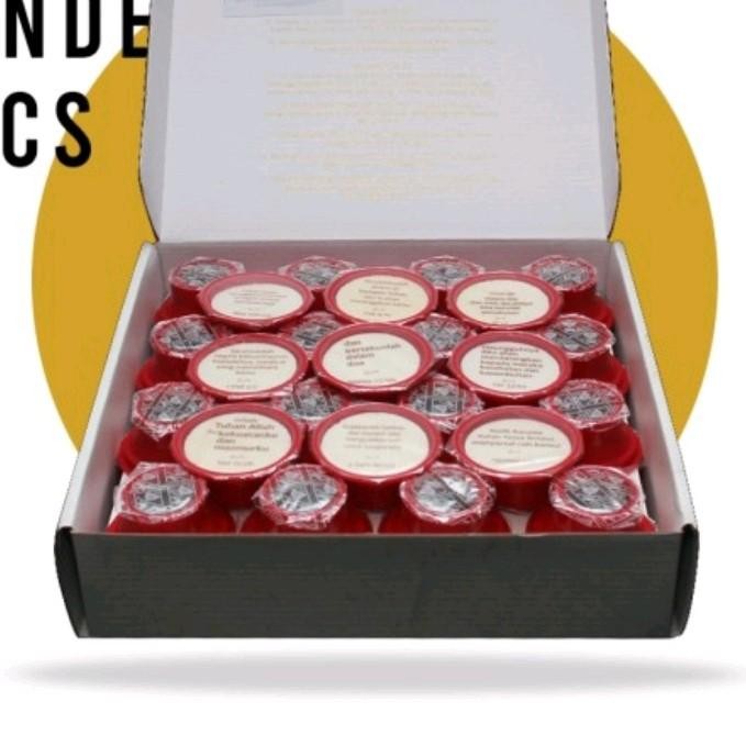 

Lecy.store2 Paket Cup dan Hosti Ayat RosGung Dus Grande @50 Perjamuan Kudus