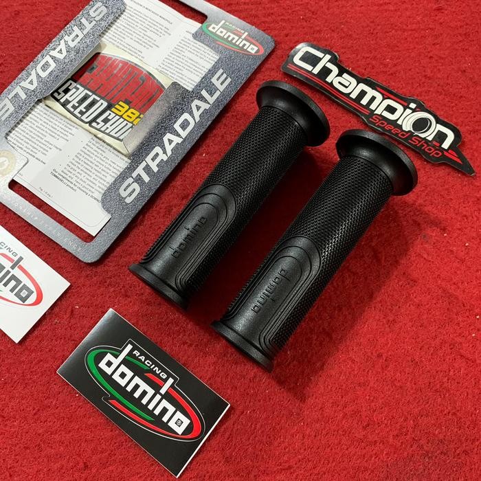 HANDGRIP HANDGRIP GRIP DOMINO DOT BLACK ORI ITALY VESPA GSX-R150