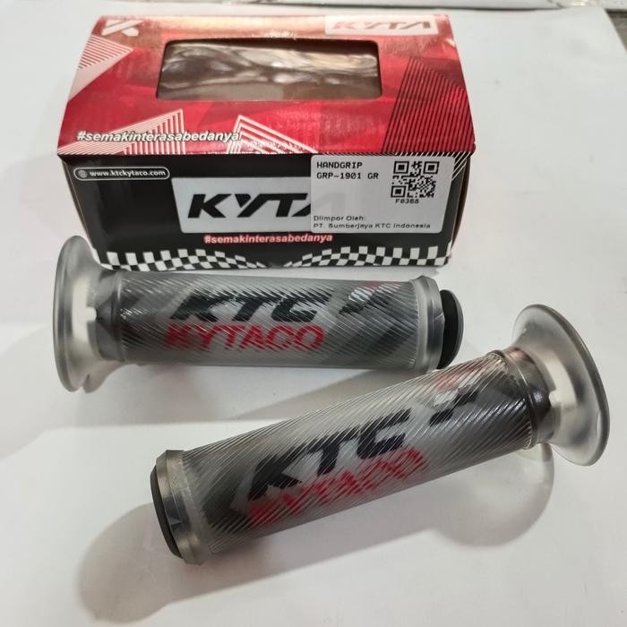 HANDGRIP KTC KYTACO CARBON GRP-1901 UNIVERSAL/ GRIP GAS KYTA NEW