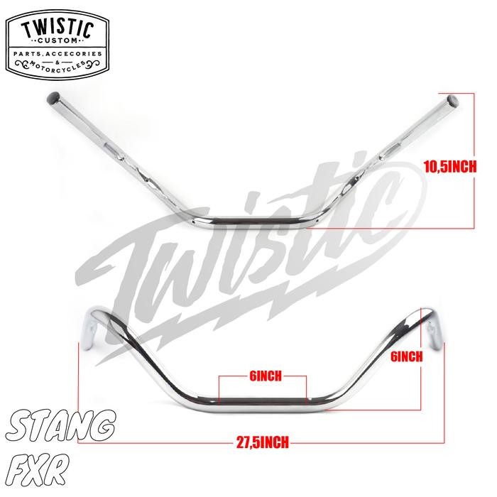 STANG FXR FXE 6 INCH MOTOR HARLEY DAVIDSON SPORTSTER DYNA SOFTAIL