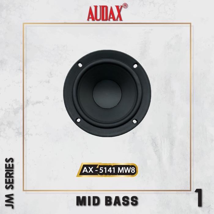 TERRBARU Audax - Speaker Pasif 5" AX-5141 MW8 Mid Bass JM Series