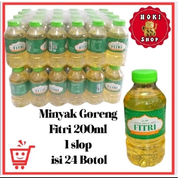 

Minyak Goreng Fitri 200ml 1slop 24 botol / Minyak Fitri / Minyak Goreng Fitri 1slop 24 Botol / Fitri