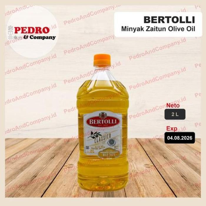

bertolli classico olive oil 2 liter - minyak zaitun