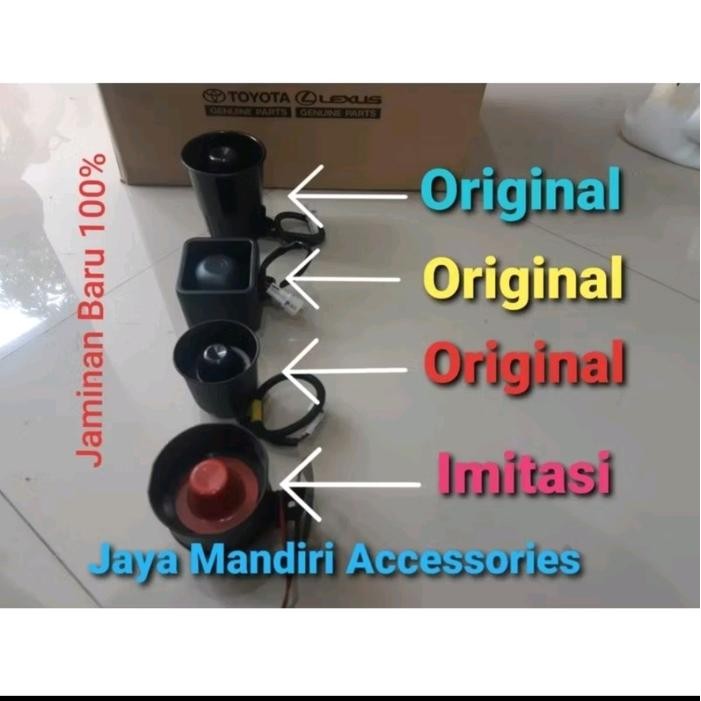 Ready PROMO TOA ALARM CALYA TOA ALARM AVANZA TOA ALARM AGYA TOA ALARM INNOVA REBORN