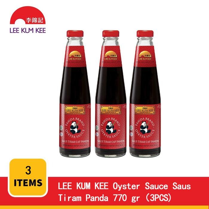 

LEE KUM KEE Saus Tiram Cap Panda 770gr (3pcs)