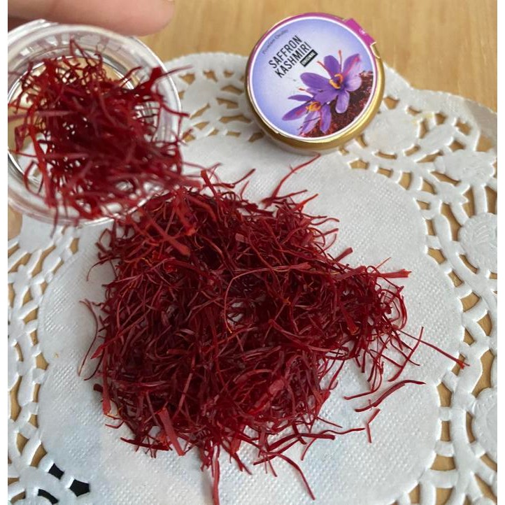

Saffron Kashmir Safron Kashmiri Original Sapron Asli Premium 0,1g