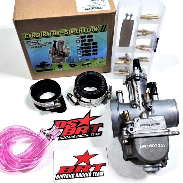 Ready Karburator Karbu BRT PWK 28 & PWK 30 Super Flow NEW GENERATION Gen 2 - PWK 28