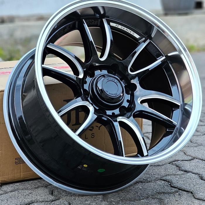 Ready Stok Velg Mobil JF Luxury Gaze 4x4 R18 Lebar 9.5 ET 0 EJ Titan