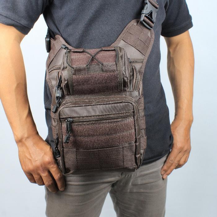 tas selempang tactical army sling bag 803