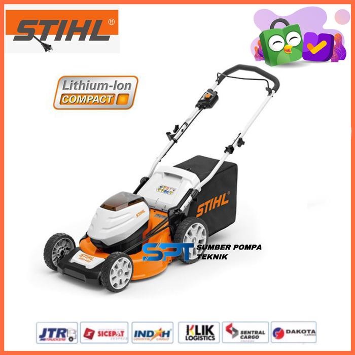STIHL Electric Lawn Mower RMA 460 Mesin Potong Rumput Dorong 18 Inch