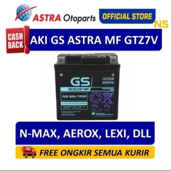 Aki Yuasa Ytz7V Nmax 155,Aerox 155,Lexi