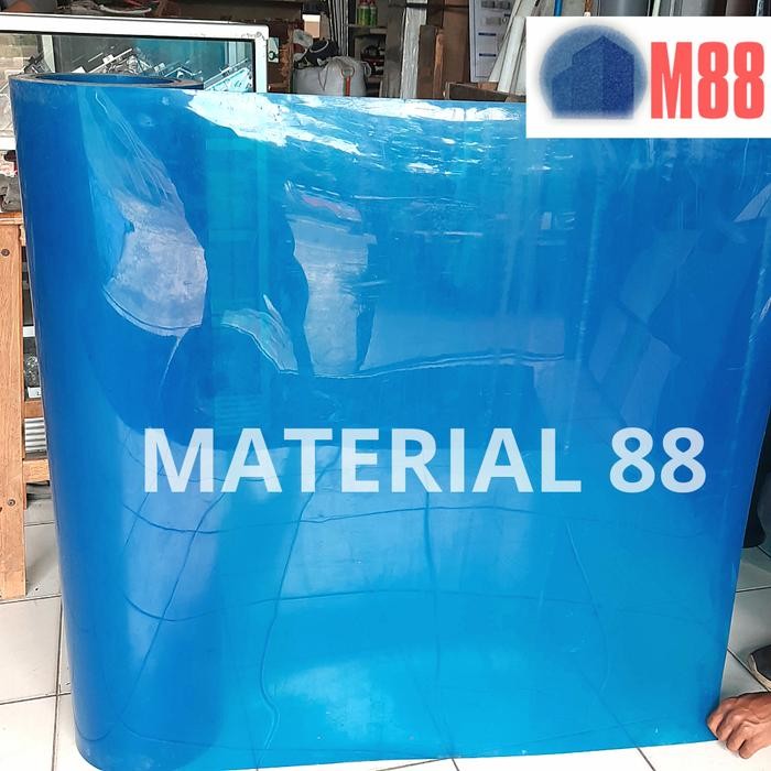 fiber plastik polos penutup pintu pagar kode 1176