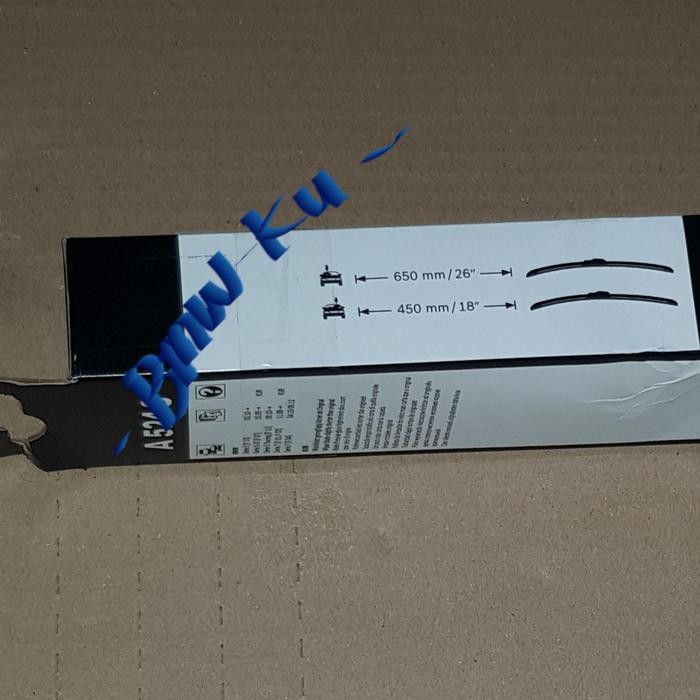 WIPER BLADE KARET WIPER BMW F10 61612163750