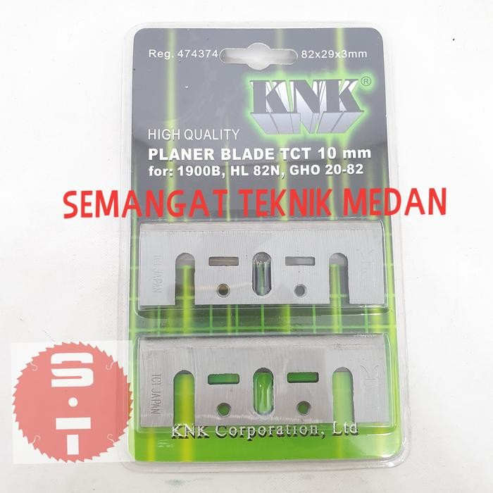 N1900B MATA PISAU SERUT KETAM KAYU PLANER BLADE TCT JAPAN 3" 82mm KNK *