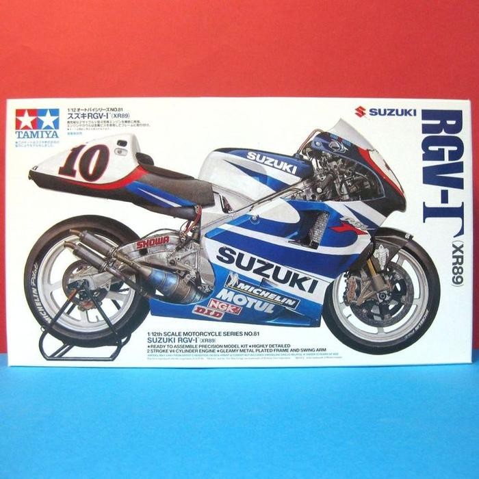 TAMIYA 14081 SUZUKI RGV GAMMA XR89 model kit motor xr 89