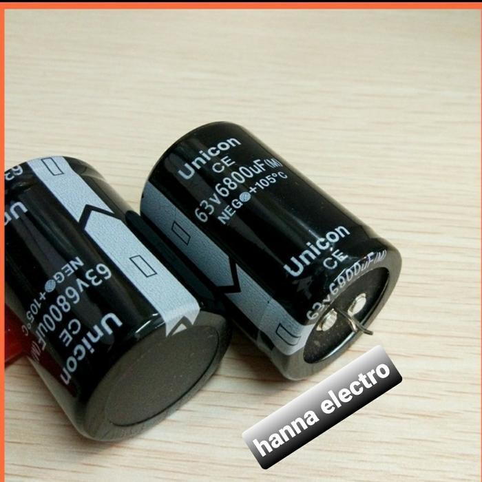Elco 6800uf 63v Unicon