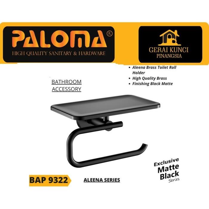 Tempat Tissue Toilet Holder Tisu Gulung Roll Wc Mandi Paloma Bap 7822 / Bap 9322 / Bap 7422 / Bap
