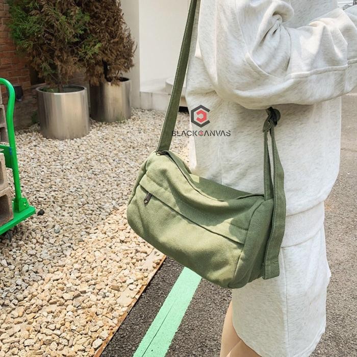 

HV575 [Beli Lokal] Tas Selempang RETRO.id Canvas Premium Cotton PROMO