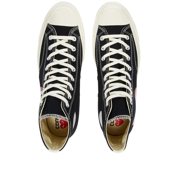 Converse 70s CTAS HI x CDG PLAY Black White 100% Original