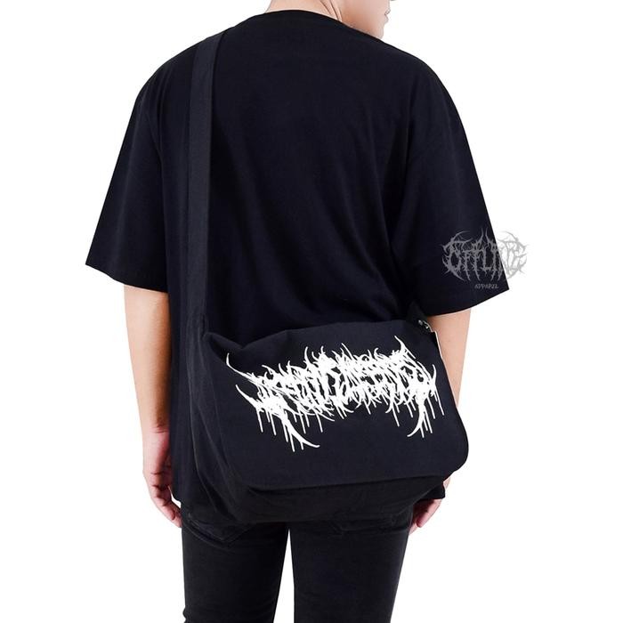 

EW752 OFFLINE APPAREL Tas Selempang Motif SABLON / Slingbag Pria Dan Wanita GRATIS ONGKIR