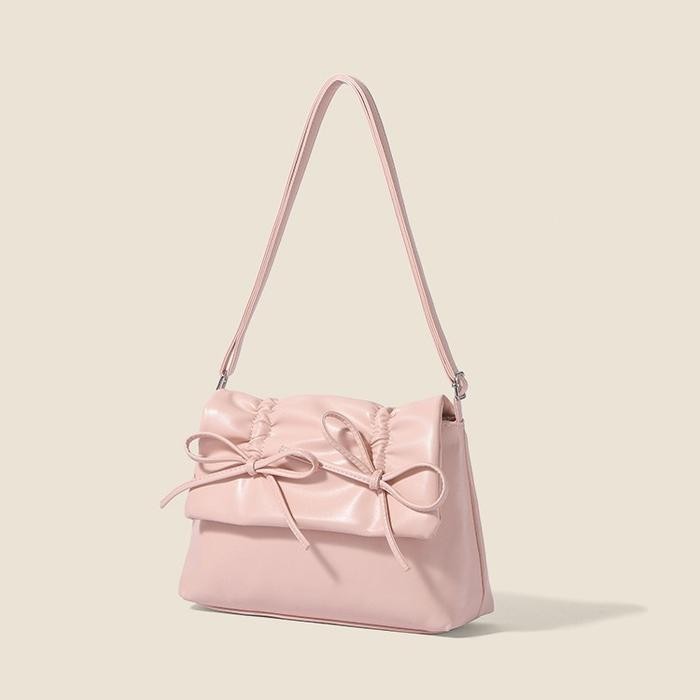 

FX803 H&T Tas Selempang ASALI Ballet Bow Bag Babae Fashion Chain untuk Wanita TERBARU