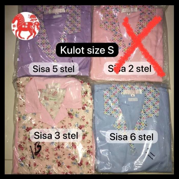 Terlaris (Kulot)Baju Suster Seragam Suster Baju Pendek Celana Pendek Size S