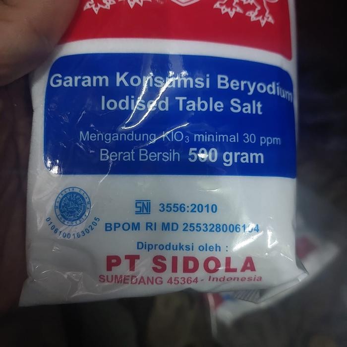 

1 Dus Isi 48 Bungkus Garam Meja Dolina 500 Gram