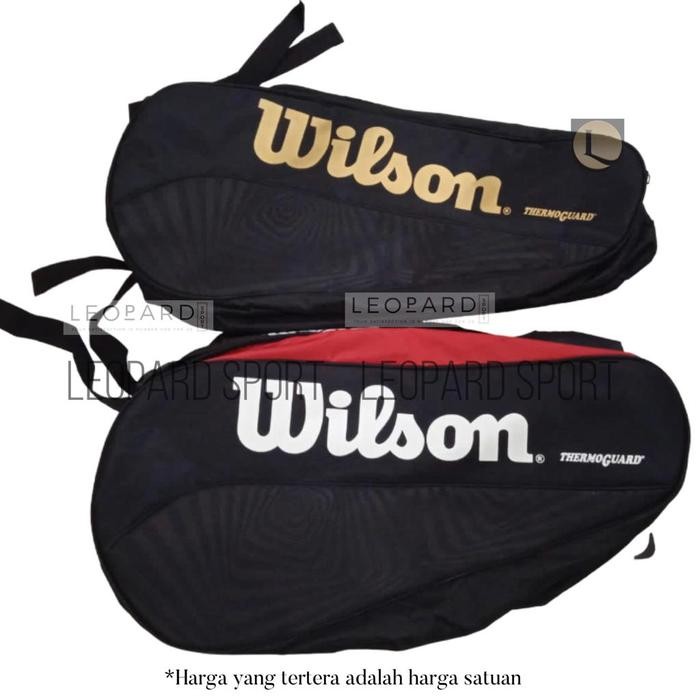 Tas Raket Tenis Wilson Tour Thermoguard Wrz857609 / Tas Wilson Promo