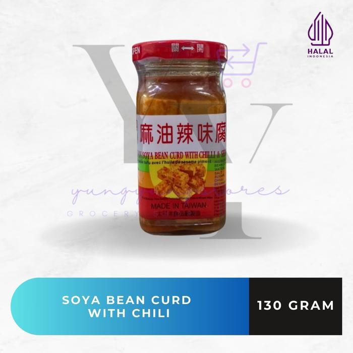 

Fls Sichuan Soya Bean Curd With Chilli & Sesame Oil / Tahu Putih 130 Gram