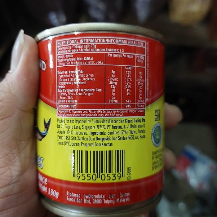 

Ayam Brand Sarden / Mackerel Tomat 230 Gram