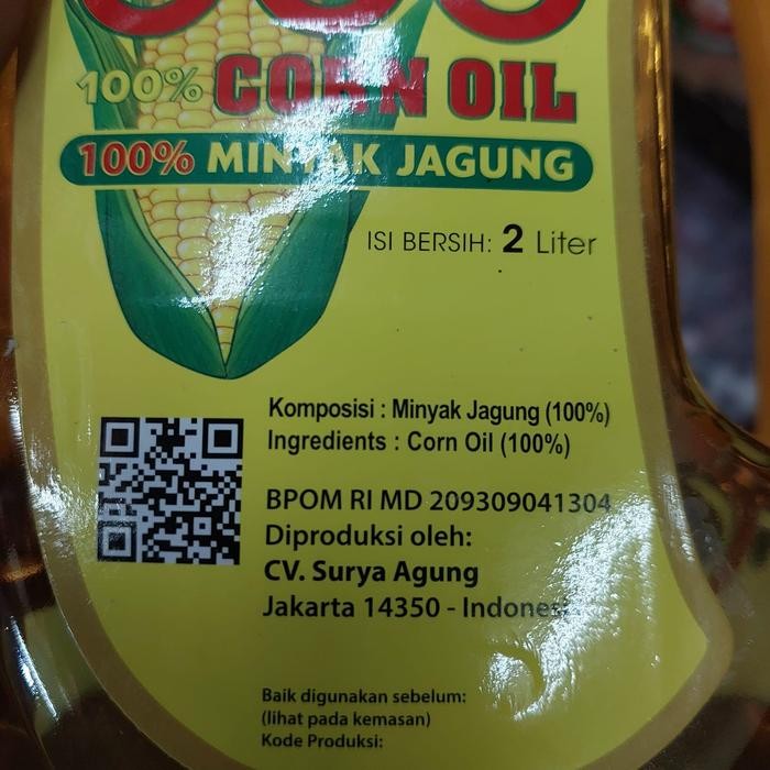 

Minyak Jagung Cco Corn Oil 2 Liter