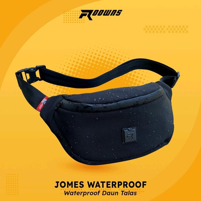 

TQ327 Tas Waistbag Pinggang Waist bag Selempang Slempang Pria Wanita Waterproof Daun Talas Anti Bara