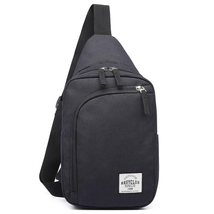 

KC840 Navy Club Tas Selempang Travel EEAG Tas Punggung Tas Pria Wanita Hitam Biru PROMO