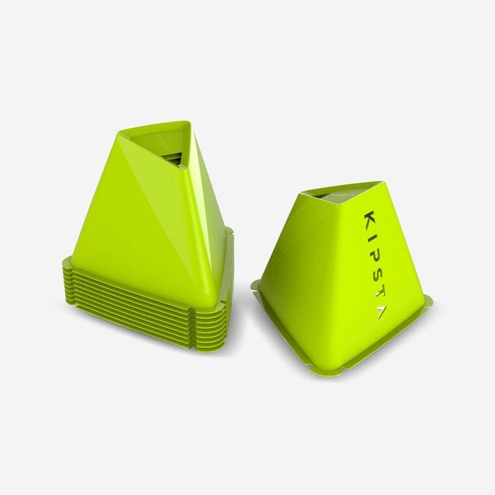 Specs League - Decathlon Kipsta Cone Latihan Sepak Bola Essential 15 Cm Isi 6 - Kuning - 8496474