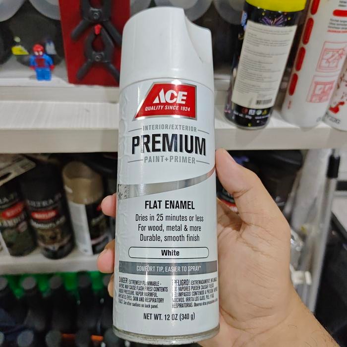 ACE Cat Semprot flat white enamel cat