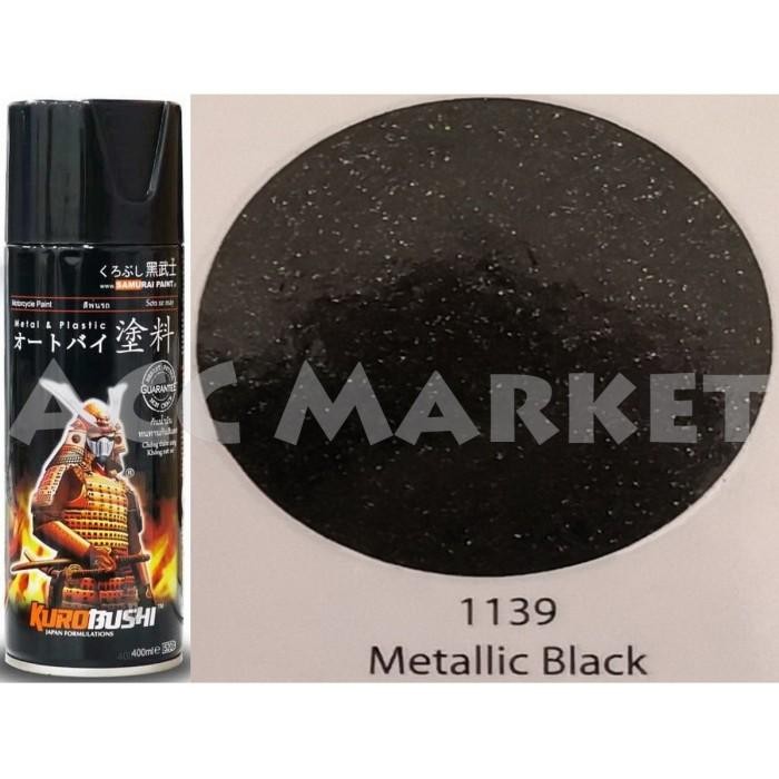 Pilox Samurai Pilok Pylox Hitam Metalik Black 1139