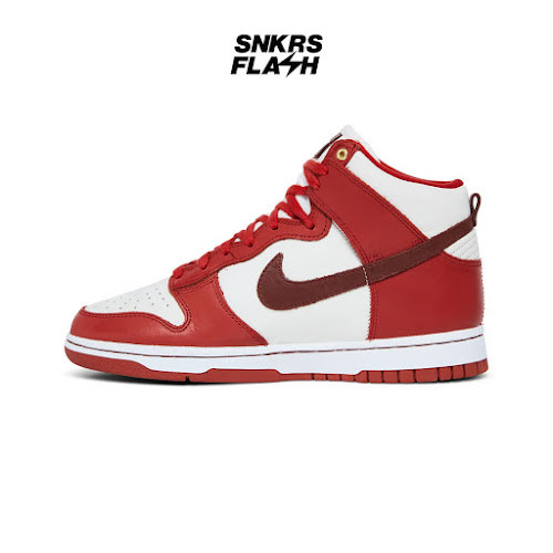 NIKE DUNK HIGH LXX CINNABAR Sepatu Sneakers Wanita - DX0346600 - Size 38