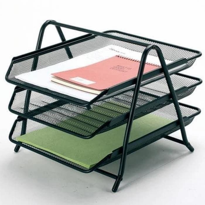 

Document Tray/Letter Tray/Rak Susun Besi 3Susun V-Tech